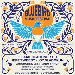 Bluebird Music Festival 2024 Lineup poster image