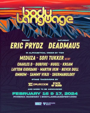 Body Language Festival 2024 Lineup poster image