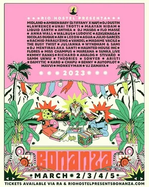 Bonanza Festival 2023 Lineup poster image