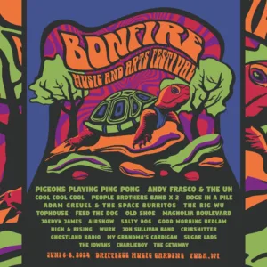 Bonfire Music & Arts Festival 2024 Lineup poster image