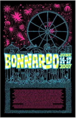 Bonnaroo 2007 Lineup poster image