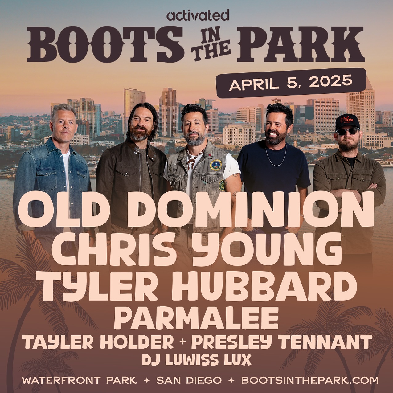 Boots In The Park San Diego 2025 Lineup Grooveist