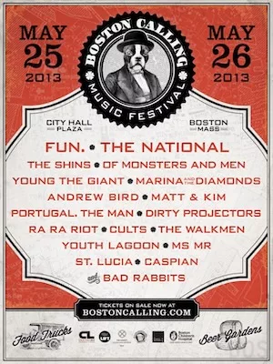 Boston Calling 2013 Lineup poster image