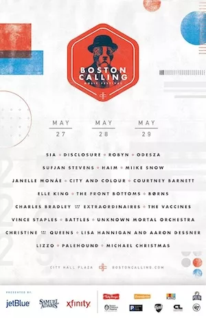 Boston Calling 2016 Lineup poster image