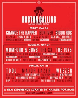 Boston Calling 2017 Lineup poster image