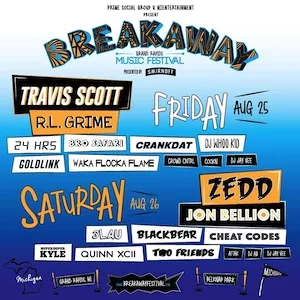 Breakaway Michigan 2017 Lineup poster image