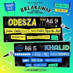 Breakaway Michigan 2018 Lineup poster image