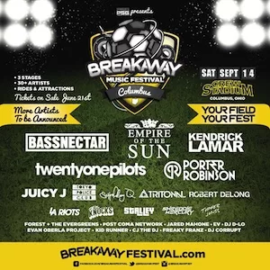 Breakaway Ohio 2013 Lineup poster image
