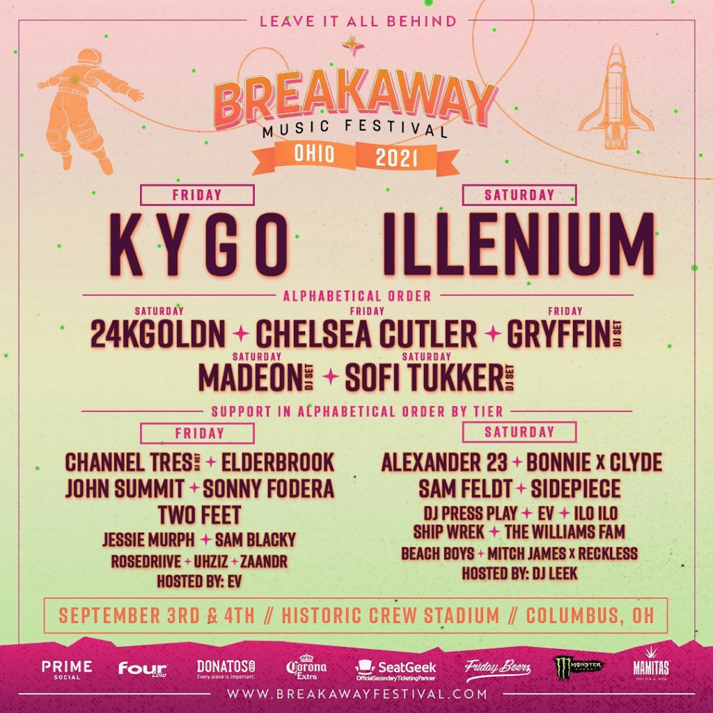 breakaway ohio 2021 lineup poster