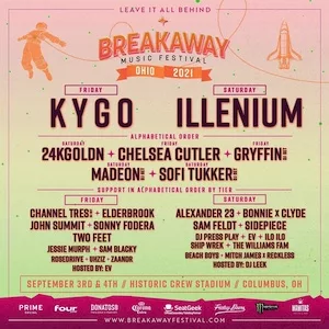 Breakaway Ohio 2021 Lineup poster image