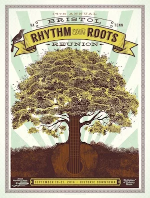 Bristol Rhythm and Roots Reunion 2014 Lineup poster image