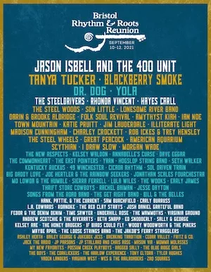 Bristol Rhythm and Roots Reunion 2021 Lineup poster image