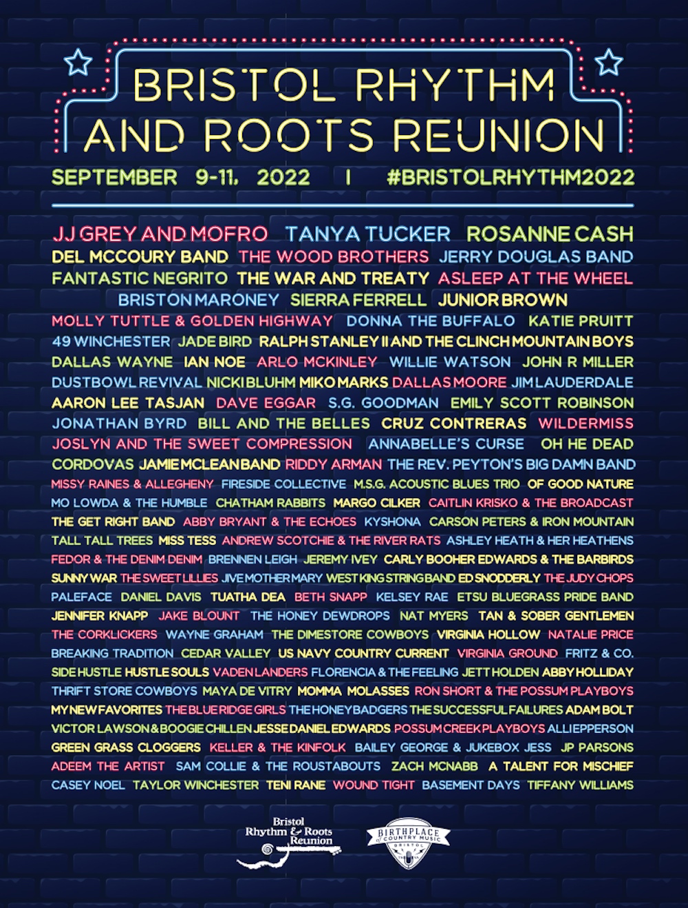 Bristol Rhythm and Roots Reunion 2022 Lineup | Grooveist