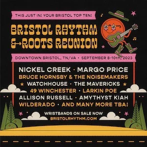 Bristol Rhythm and Roots Reunion 2023 Lineup poster image