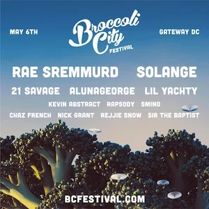 Broccoli City Festival 2017 Lineup poster image
