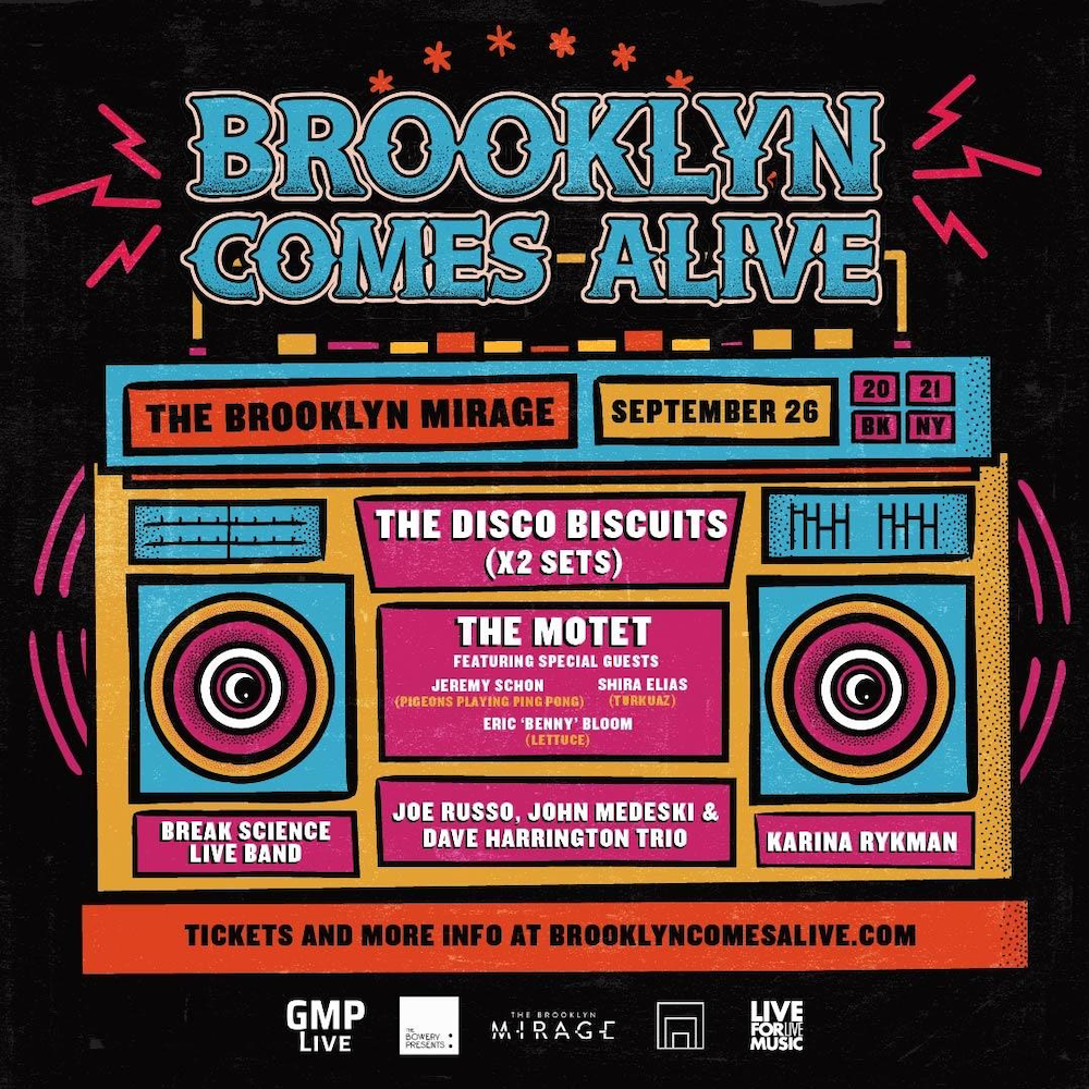 brooklyn comes alive 2021 lineup poster