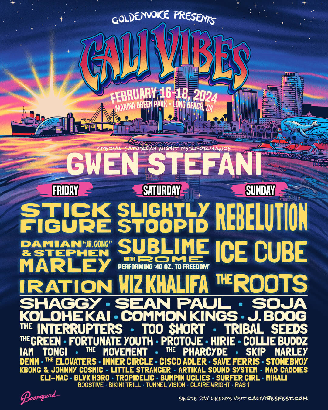 Cali Vibes Fest 2024 Lineup Grooveist