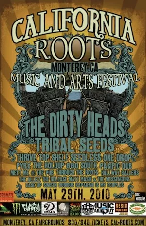 California Roots 2010 Lineup poster image