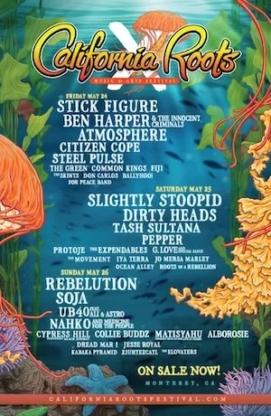California Roots 2019 Lineup poster image