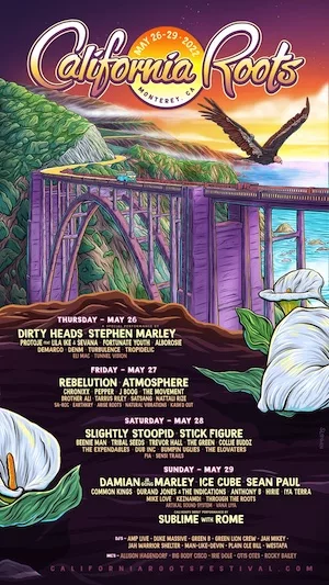 California Roots 2022 Lineup poster image