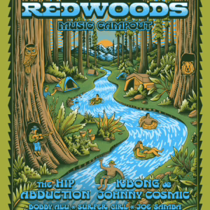 Camp Redwoods Music Campout 2025 Lineup poster image