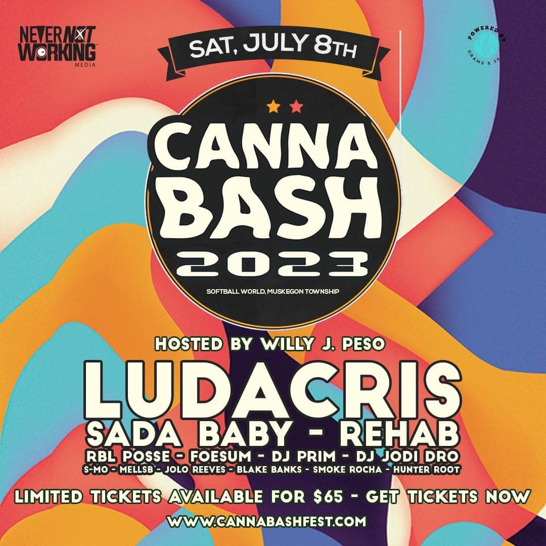 CannaBash Fest 2023 Lineup poster image