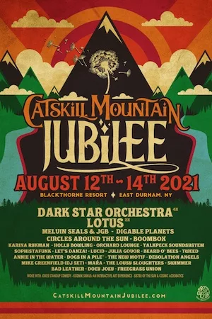 Catskill Mountain Jubilee 2021 Lineup poster image