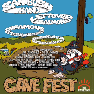 CaveFest 2022 Lineup poster image