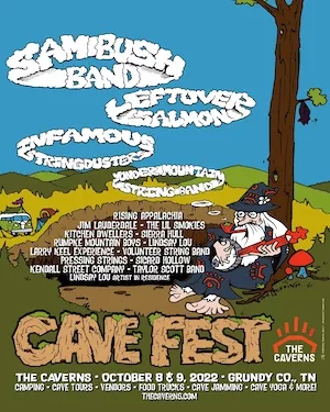 CaveFest 2022 Lineup poster image
