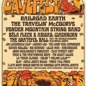 CaveFest 2024 Lineup poster image