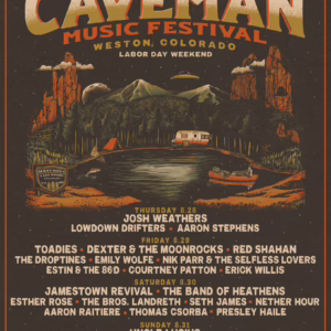 Caveman Music Festival 2025 Lineup poster image