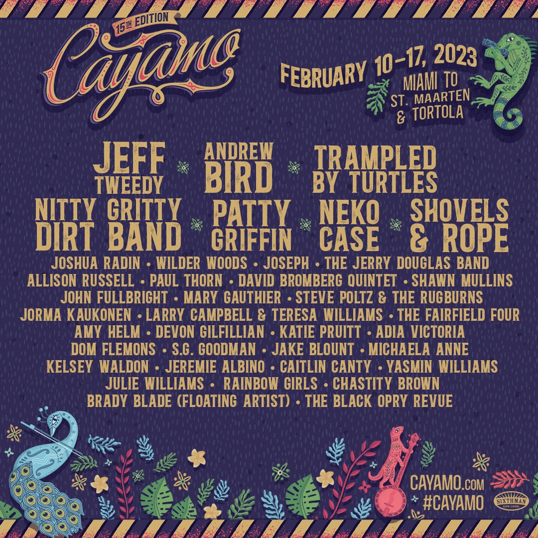 Cayamo 2023 Lineup Announced | Grooveist
