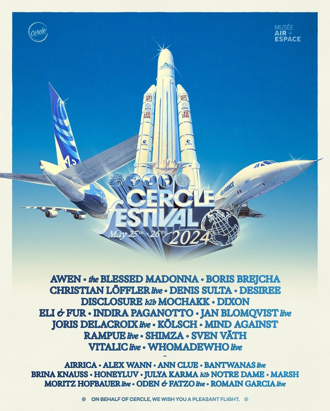 Cercle Festival 2024 Lineup poster image