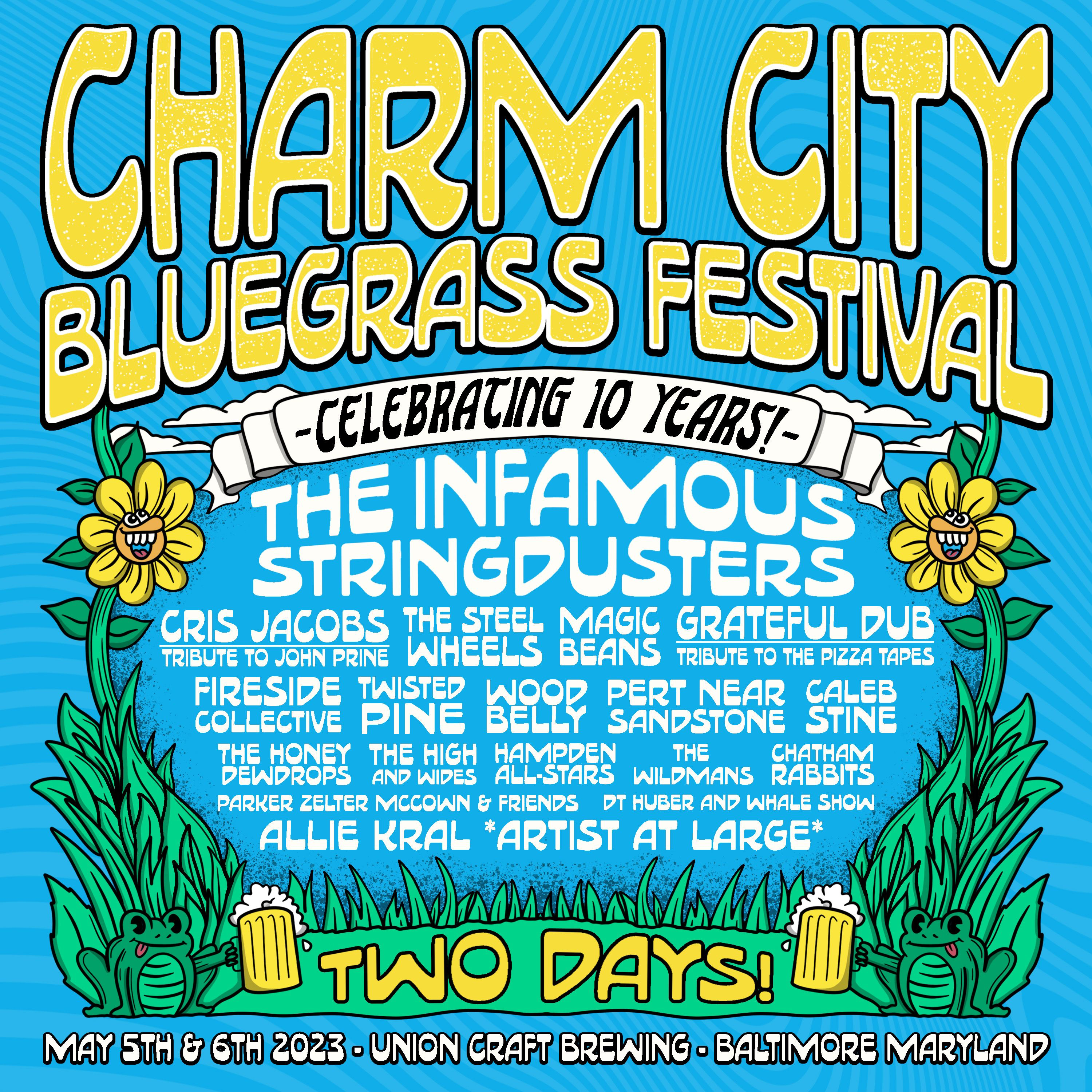 Charm City Bluegrass Festival 2023 Lineup poster image