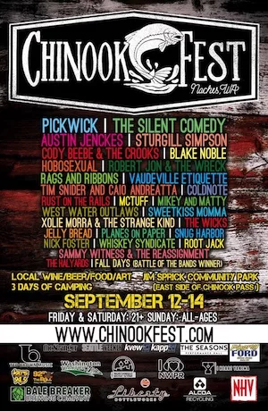 Chinook Fest 2014 Lineup poster image