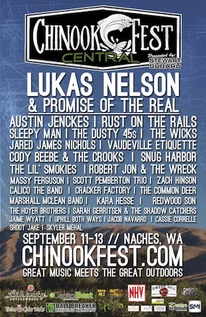 Chinook Fest 2015 Lineup poster image