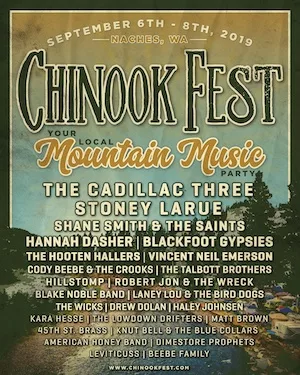 Chinook Fest 2019 Lineup poster image