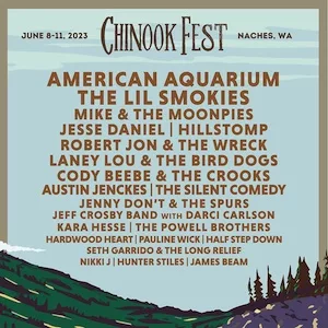 Chinook Fest 2023 Lineup poster image