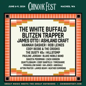 Chinook Fest 2024 Lineup poster image