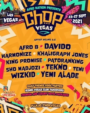 Chop Vegas 2021 Lineup poster image