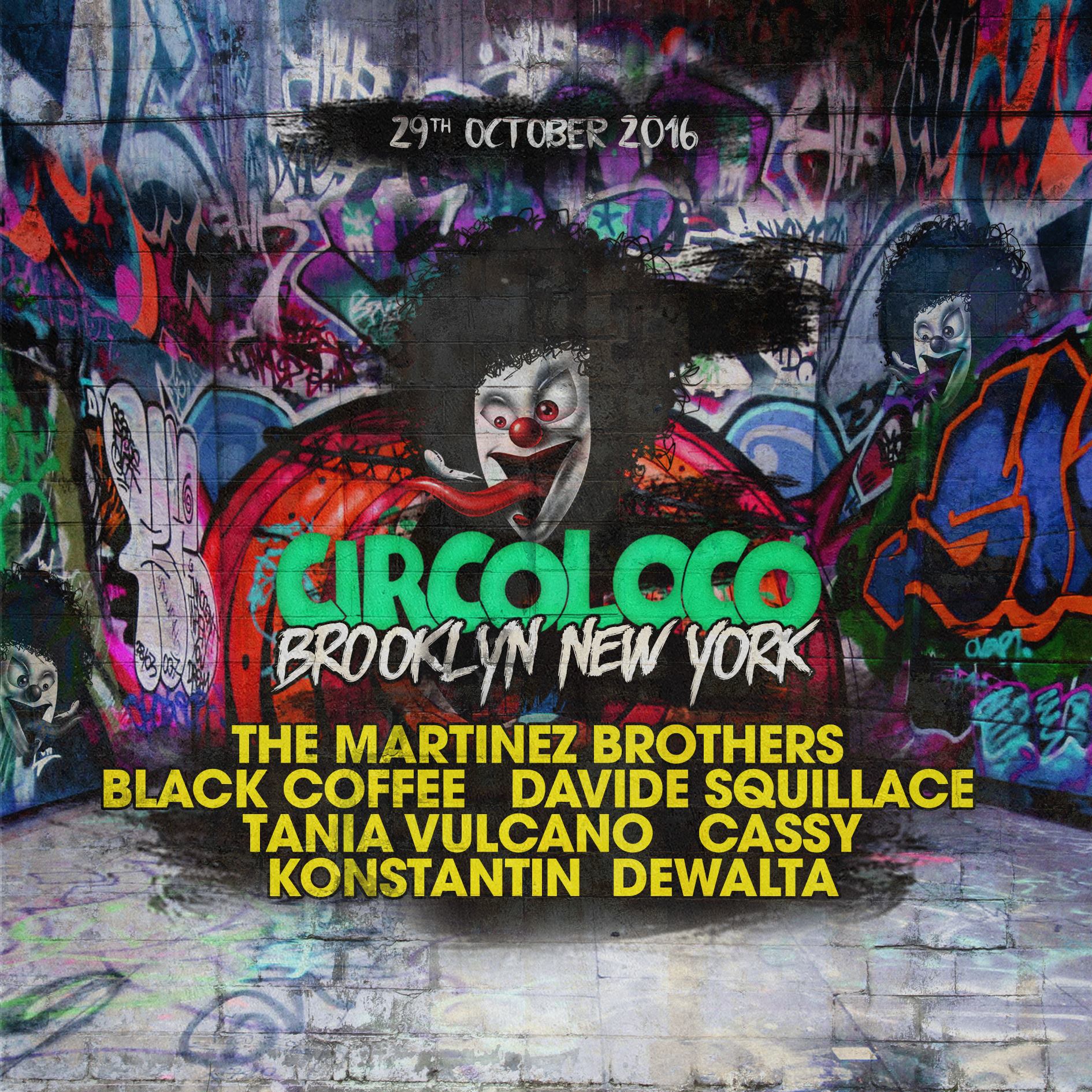 Circoloco New York 2016 Lineup poster image