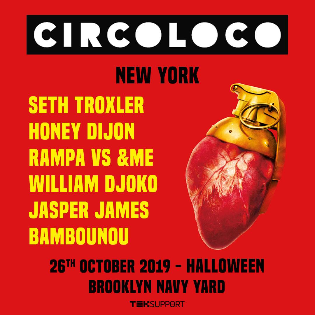 Circoloco New York 2019 Lineup poster image