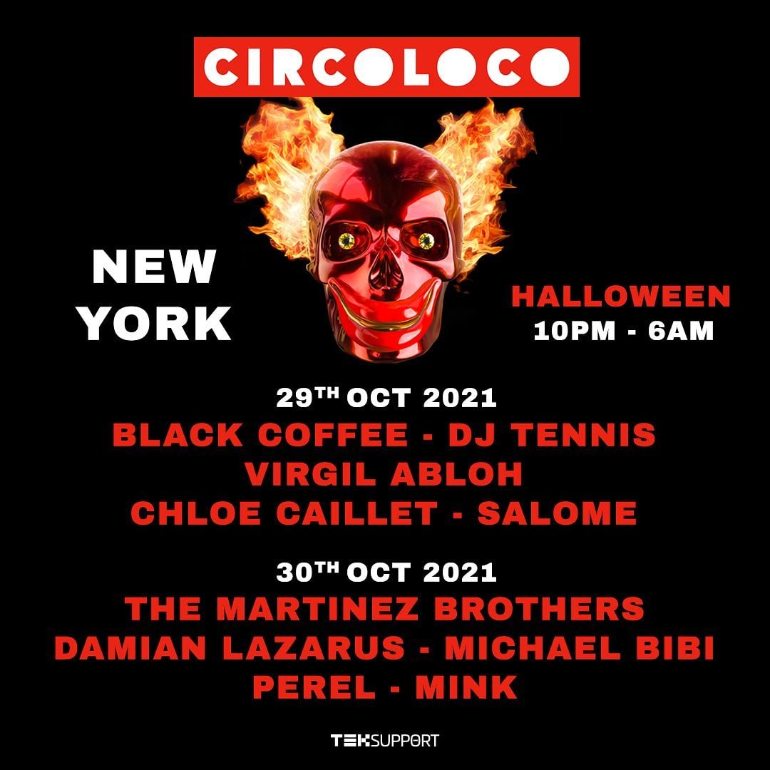 Circoloco New York 2021 Lineup poster image