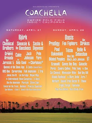 Coachella 2002 Lineup poster image