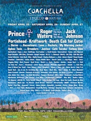 Coachella 2008 Lineup poster image