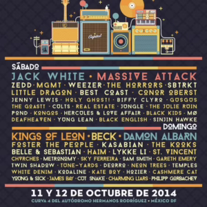 Corona Capital CDMX 2014 Lineup poster image