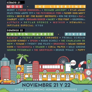 Corona Capital CDMX 2015 Lineup poster image