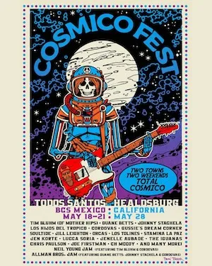 Cosmico Fest 2023 Lineup poster image