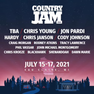 Country Jam USA 2021 Lineup poster image