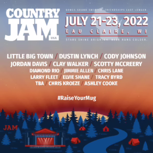 Country Jam USA 2022 Lineup poster image